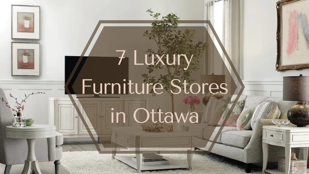 Magasins de meubles de luxe Ottawa