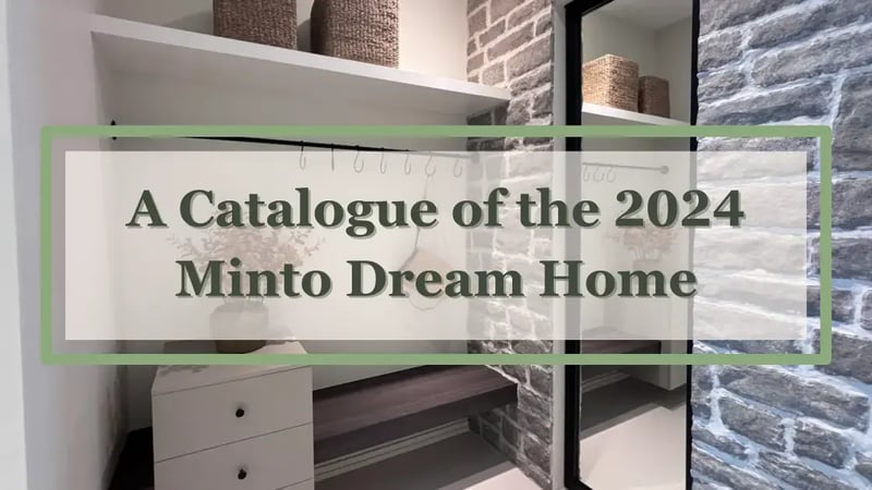 Catalogue du mobilier de la maison de rêve Minto 2024