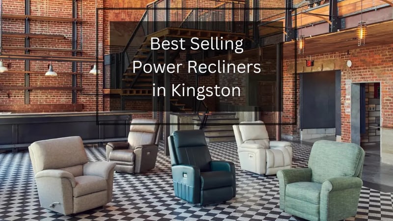 5 fauteuils inclinables à commande électrique les plus vendus chez La-Z-Boy Kingston