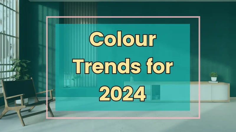 Les principales tendances en matière de couleurs pour 2024