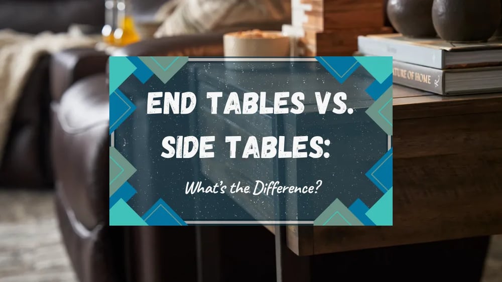 Tables d'extrémité vs tables d'appoint