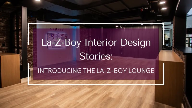 Voici le salon La-Z-Boy à CTV Bell Media : La-Z-Boy Ottawa Design Stories