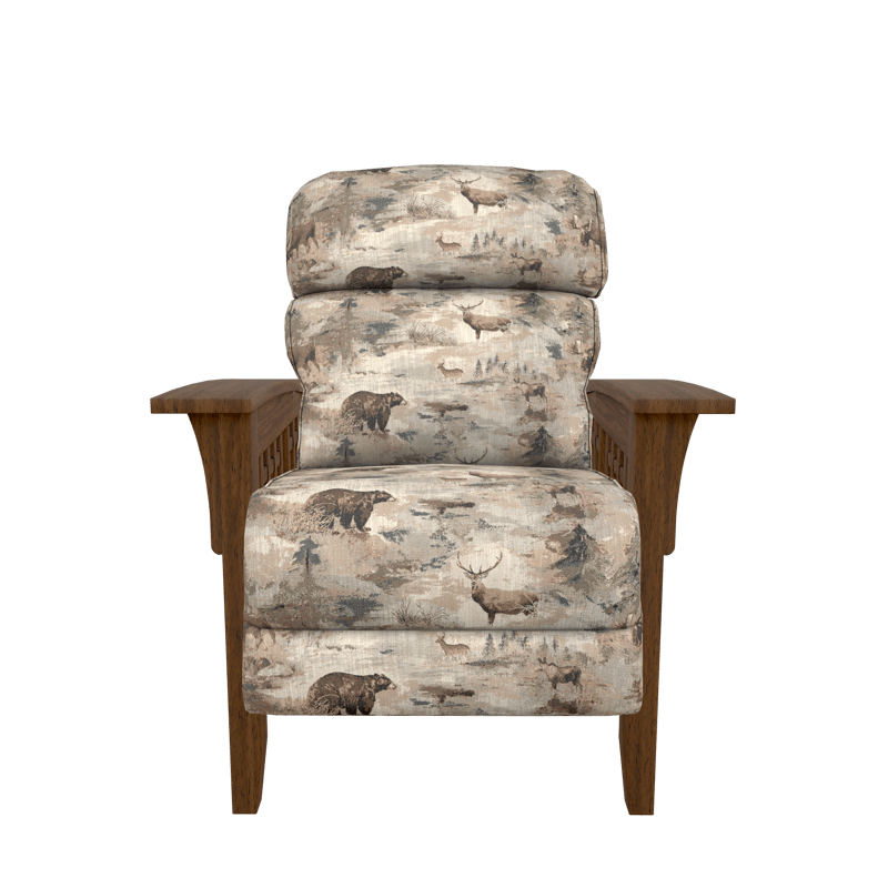 Chaise longue Eldorado en tissu à pieds hauts