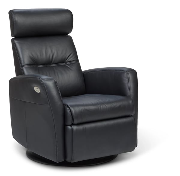 Tya Large Power Swivel Glider Recliner w/ Manual Headrest