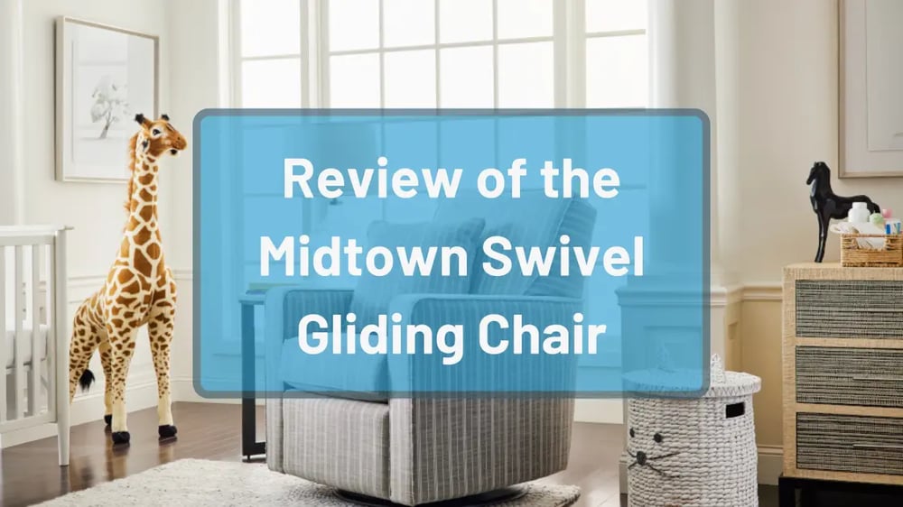 Critique de Midtown Swivel Gliding Chair