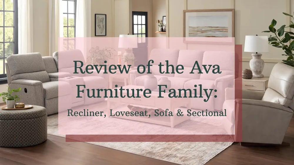 Revue de la famille de meubles Ava
