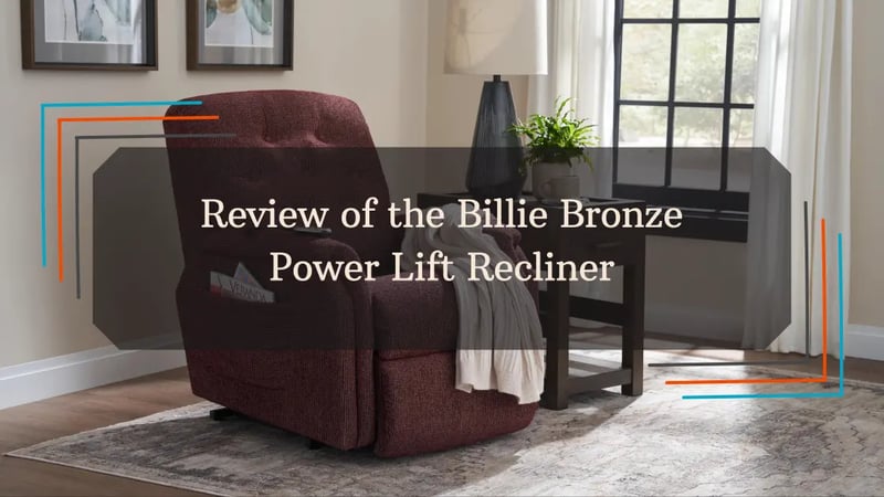 Commentaire sur le fauteuil de relaxation Billie Bronze Power Lift de La-Z-Boy