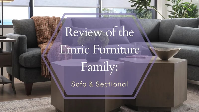 Examen de la famille de meubles Emric de La-Z-Boy : Canapé et sectionnel modulaire
