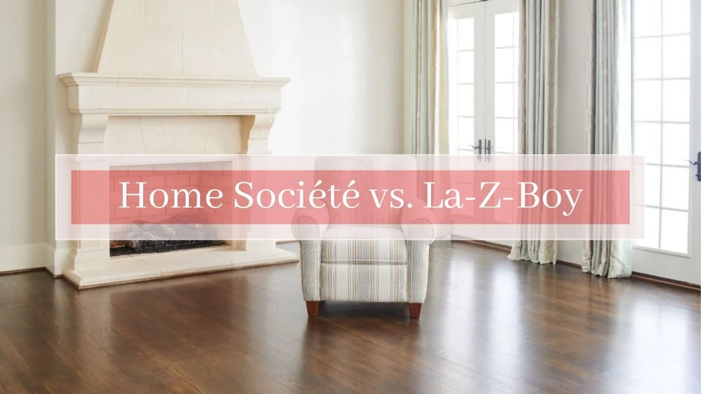Home Société vs. La-Z-Boy : Une comparaison des détaillants de meubles d'Ottawa