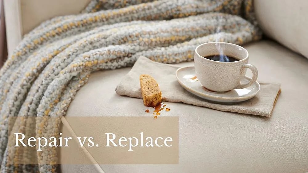Réparer ou remplacer des meubles endommagés : Comment décider