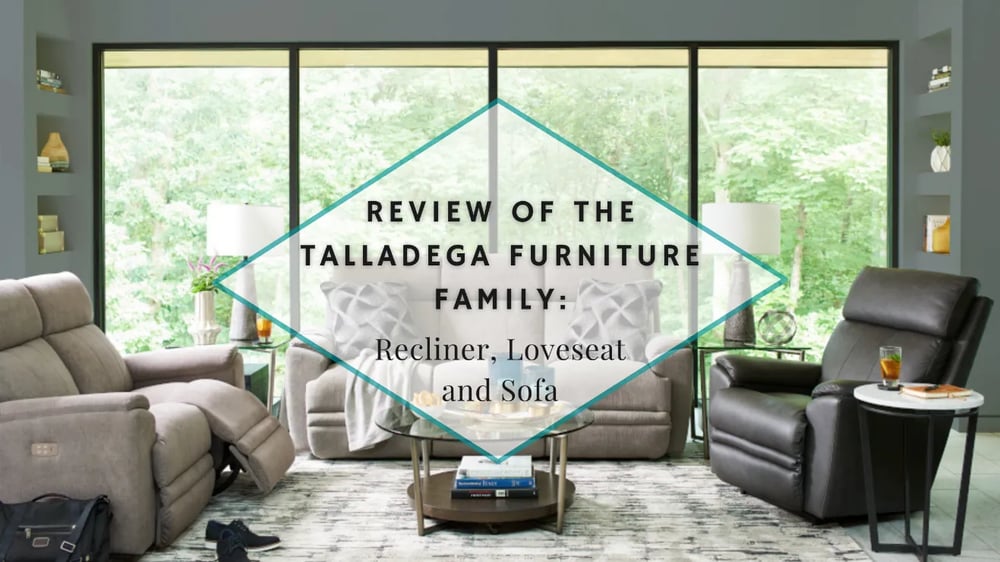 Examen de la famille de meubles La-Z-Boy Talladega : Recliner, Loveseat et Sofa