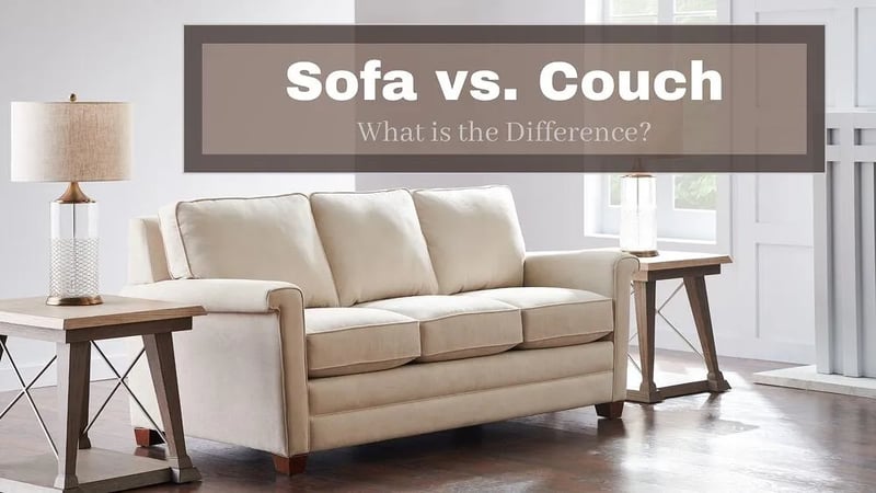 Sofa ou canapé : Quelle est la différence ?
