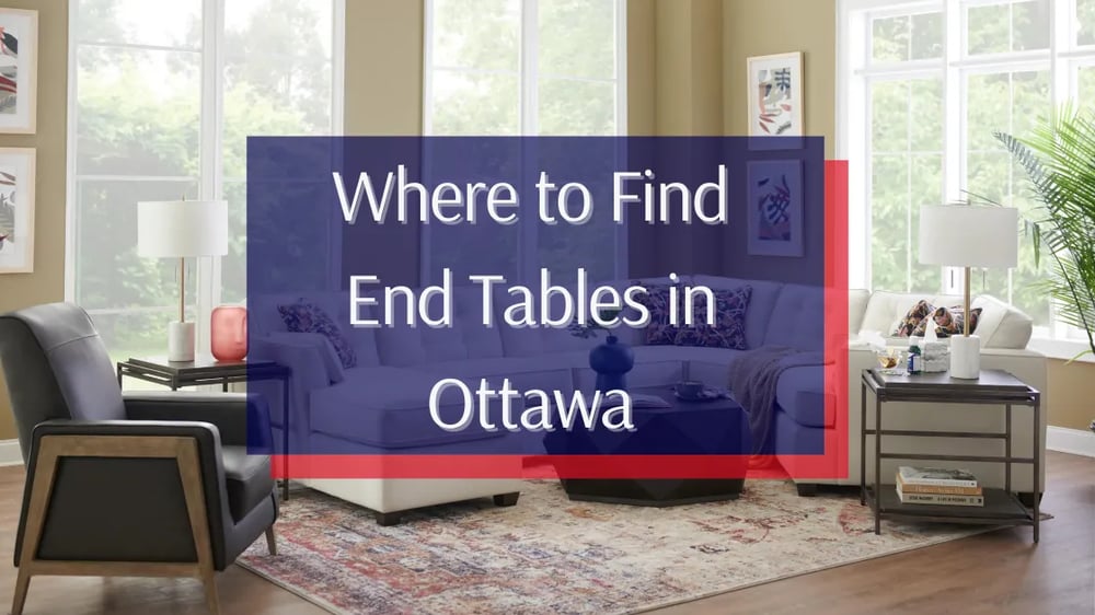 Où trouver des tables d'appoint à Ottawa