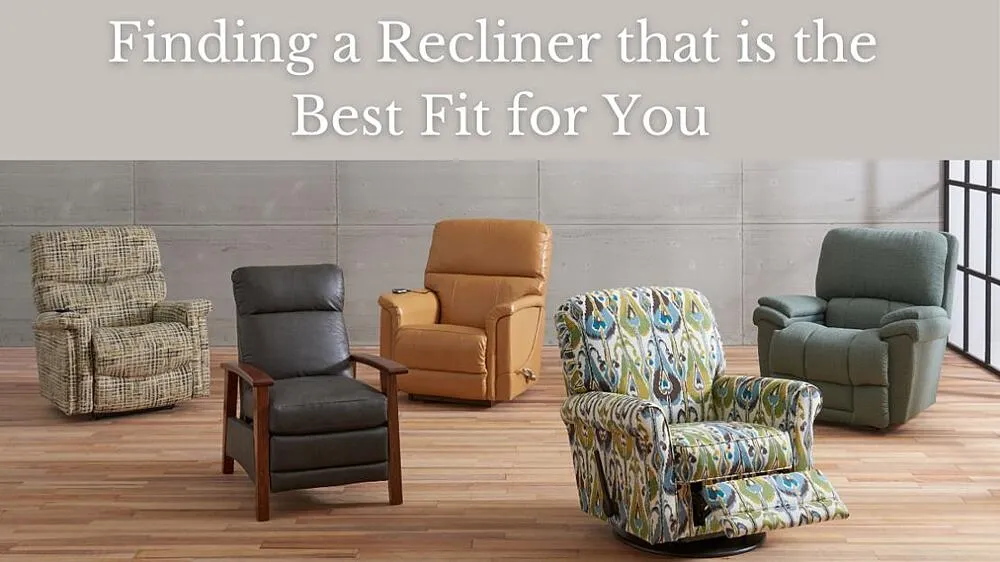 Comment trouver le fauteuil de relaxation qui vous convient le mieux ?