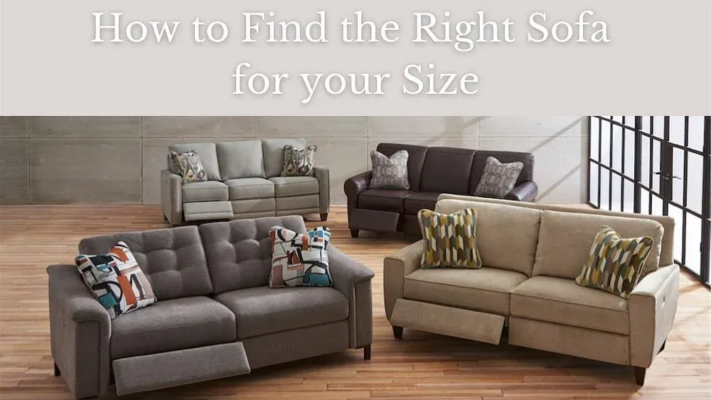 Comment trouver le canapé adapté à votre taille ?