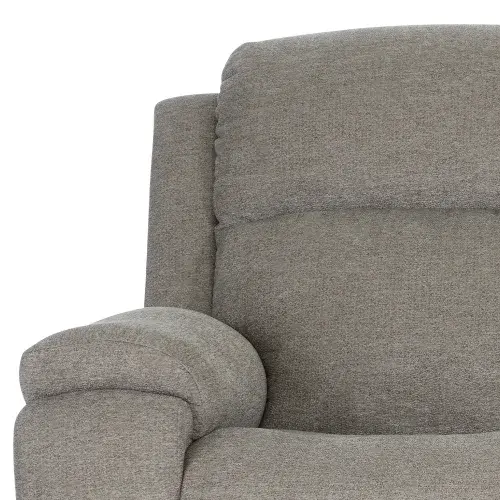 Dorian canapé loveseat inclinable avec appuie-tête et console