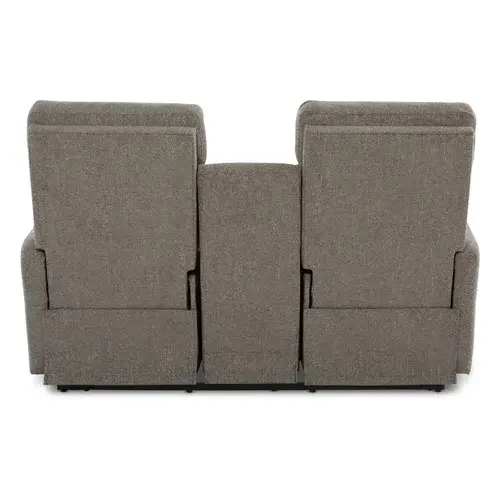 Lennon Power Wall Reclining Loveseat avec appui-tête, support lombaire et console