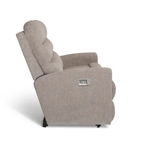 Liam Power Wall Reclining Loveseat avec appui-tête et soutien lombaire