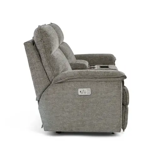 Jay Fauteuil d'amour inclinable avec appuie-tête et console